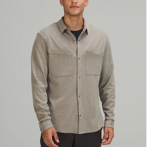 lululemon Soft Knit Overshirt in heathered rover